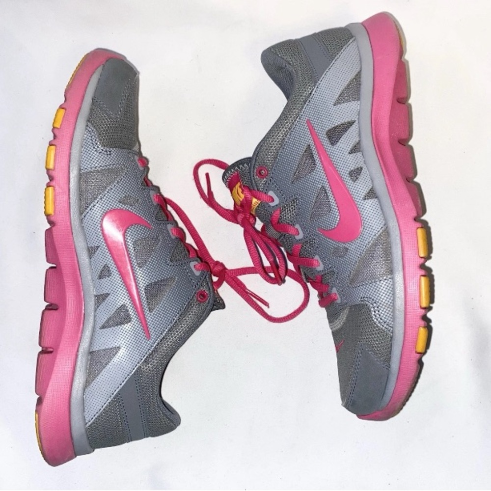 Nike Flex Supreme TR 2 Womens Grey Training Running Shoes 616694-003 Size 8 - Picture 10 of 16